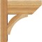 Ekena Millwork Thorton Slat Rough Sawn Outlooker, Western Red Cedar, 6"W x 12"D x 12"H OUT06X12X12THR06RWR - alternate 3